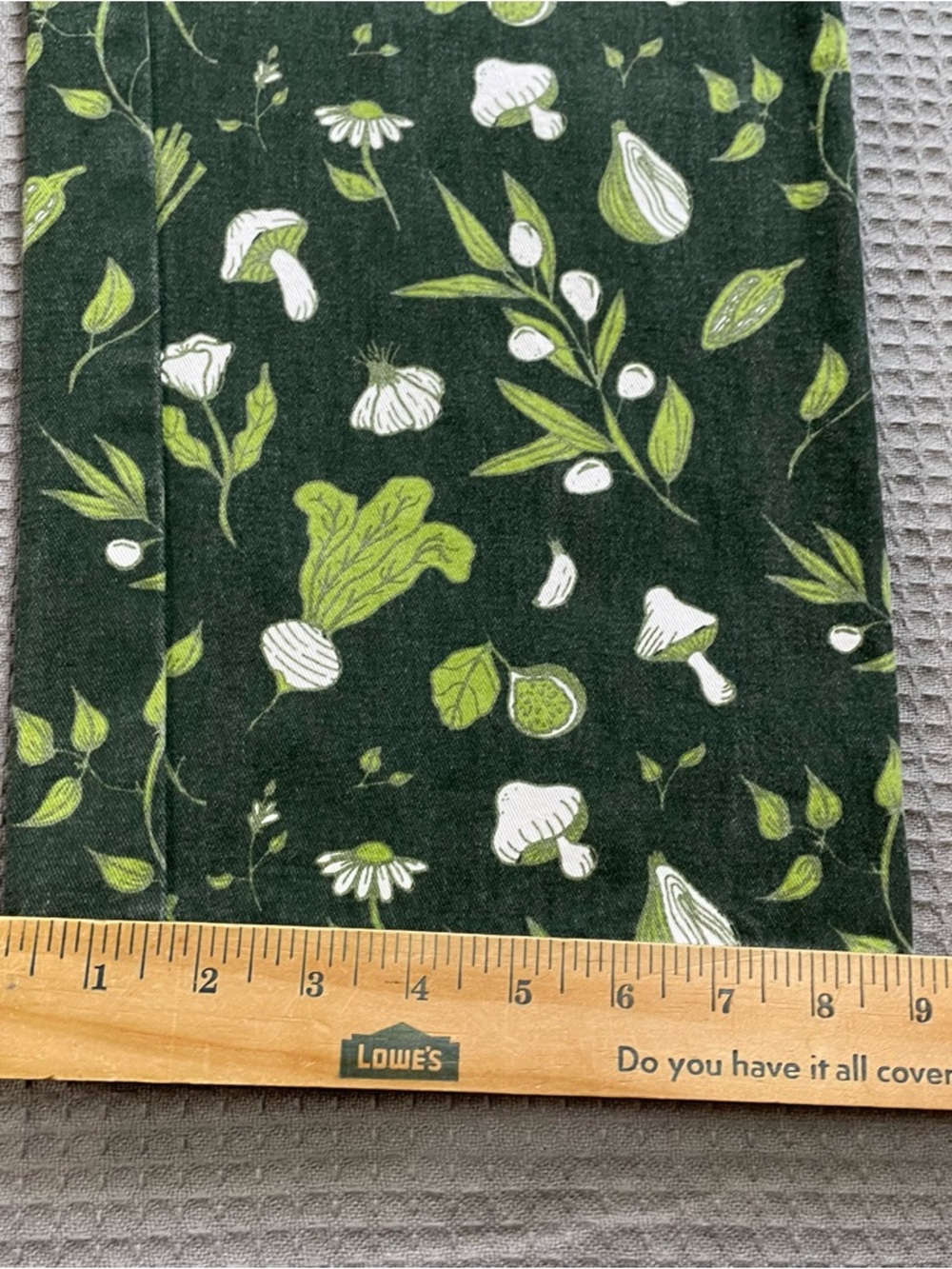 Big Bud Press Work Pants Two Tone Cookbook Print Small Womens Green Brown Multi - Picture 6 of 10